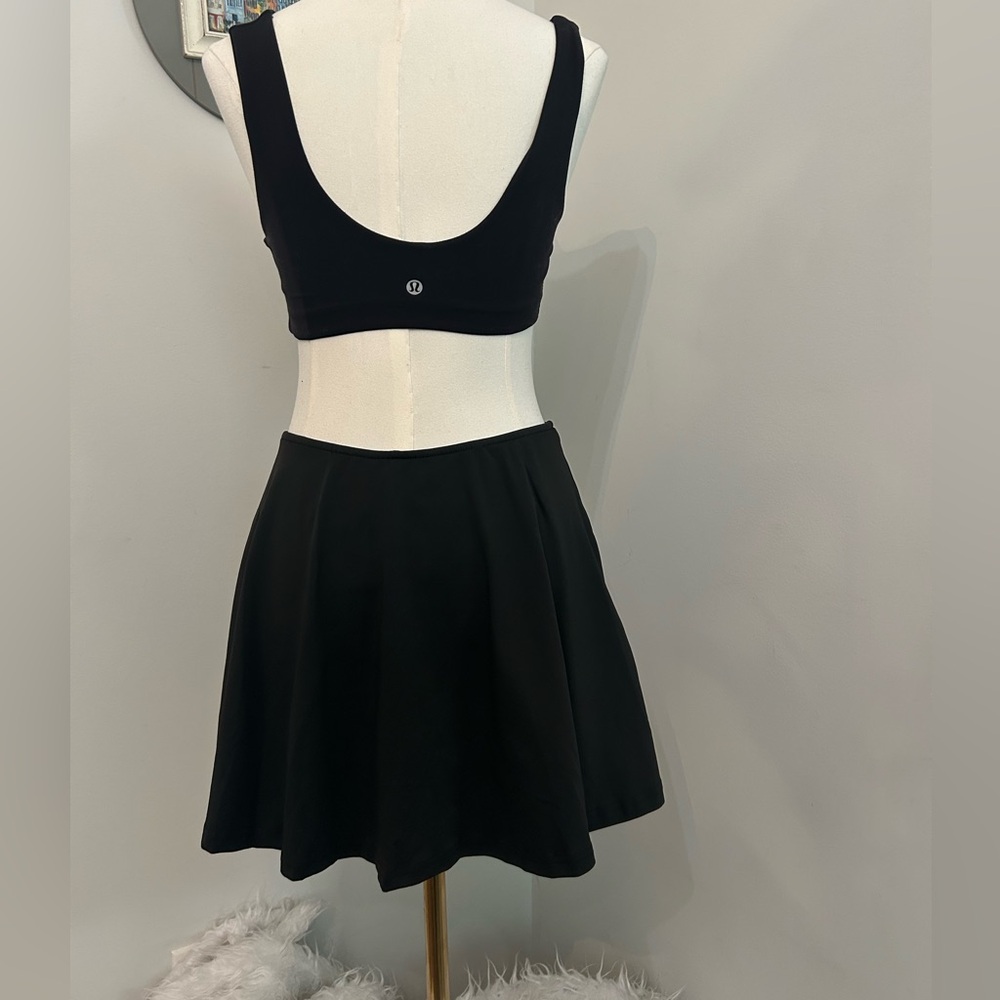 Black Circle Skater Style Skort Swaying Movement Size Large - Picture 8 of 8